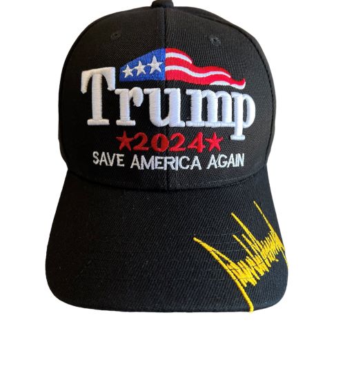 Trump 2024 Save America Again Digitally Embroidered CAP