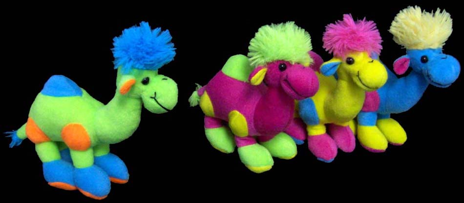 PLUSH Baby Rattles - Assorted Colors