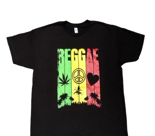 Reggae Rasta Marijuana Weed Pot T-SHIRTs - Men's Sizes