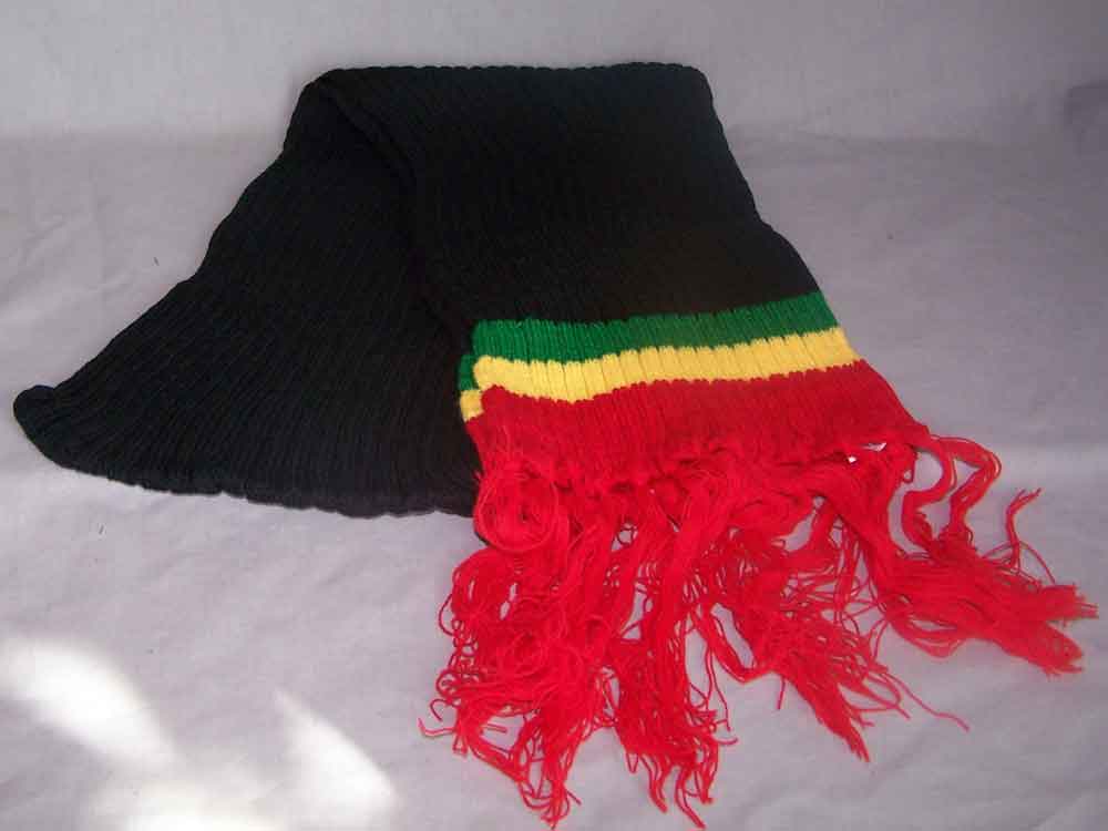 Reggae Rasta  Knitted Uni-Sex  Fall/Winter  SCARVES