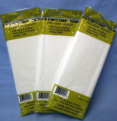 Tissue Paper  For Gift Wrapping - White Color