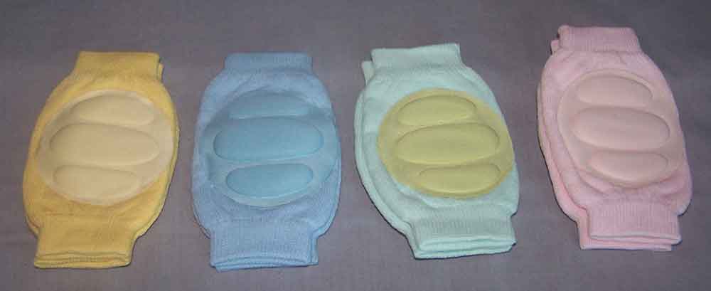 Fabric BABY Knee Pads - Solid Colors 0-12 months