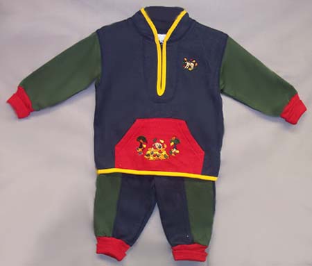 ''2nd Step''  Boys  Fleece Jog Sets. Sizes: Infant  ( # NB 23521)