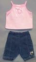 ''Baby Togs''  2Pc  Girls  Denim Sets  - NEW Born  ( # FU-2049)