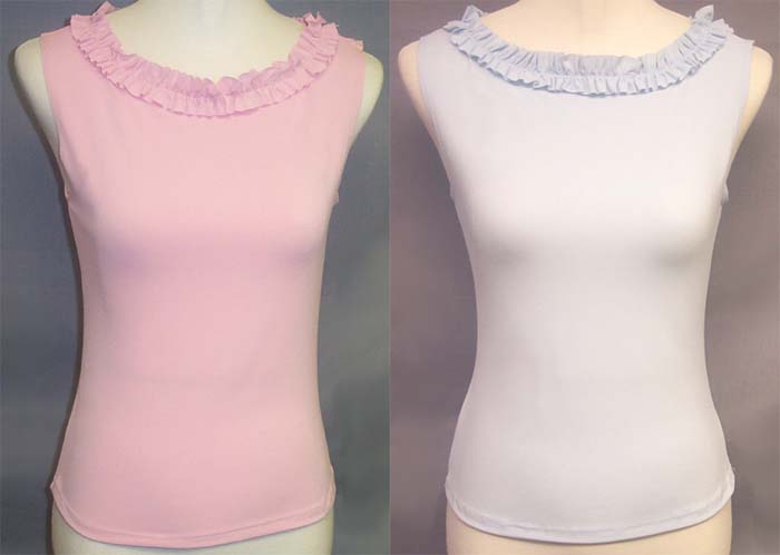 ''Feline''  Spandex  Fashion  TOPs  - For Juniors