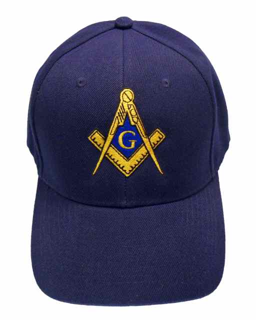 Master Mason Cap - Navy Blue