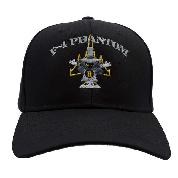F-4 Phantom Cotton CAP - Black