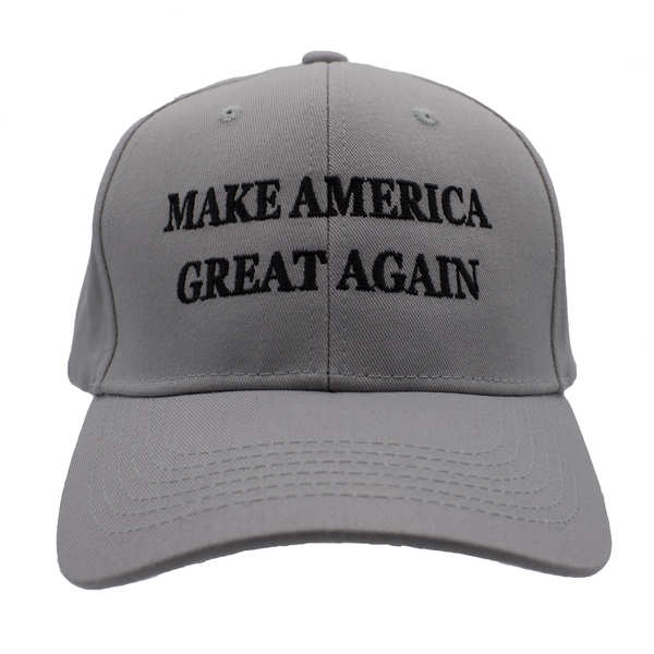 Make America Great Again Cotton Cap - Light Gray (6 PCS)