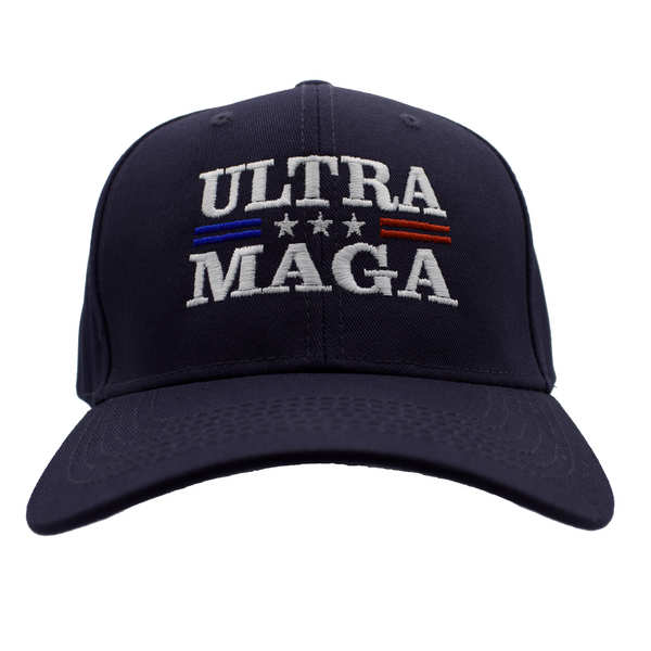 Ultra MAGA Cotton Cap - Navy Blue