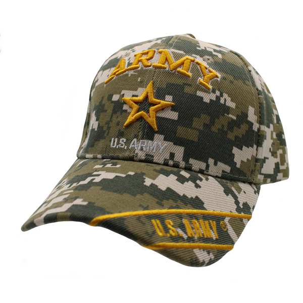 NEW Army Logo w/ Band Cap - Digital Camo