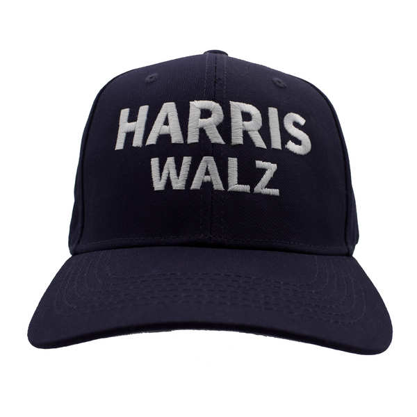 Harris Walz Cotton Cap - Navy Blue