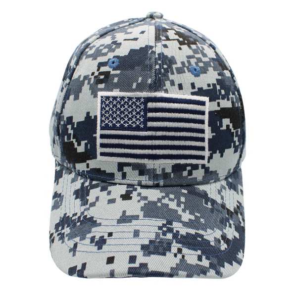 Tactical FLAG (Navy) Cap - Navy Camo