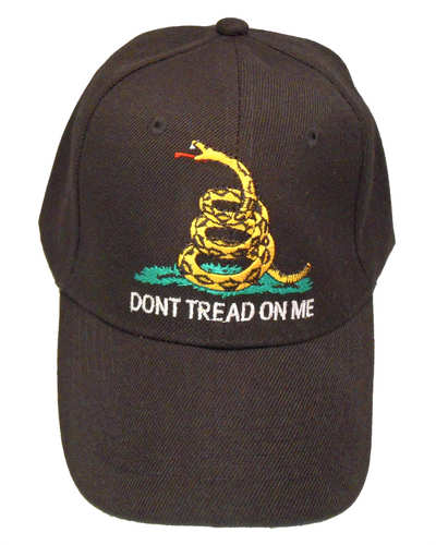 Don't Tread On Me Cap - Black