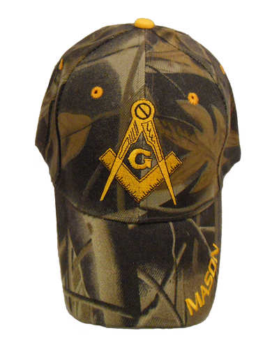 Masonic Square & Compass Cap - R. Camo