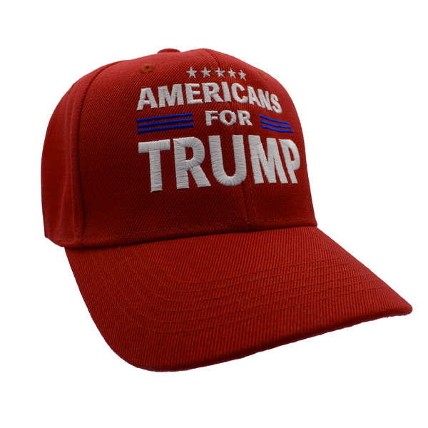 Americans For Trump CAP - Red (6 PCS)