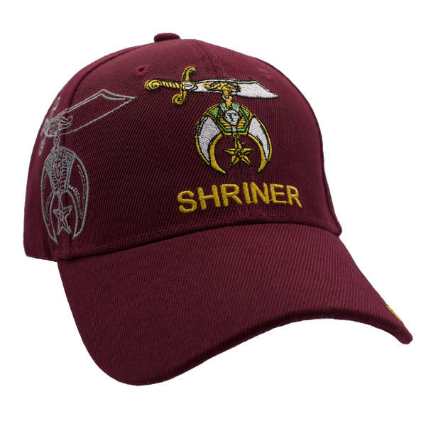 Shriner Shadow CAP - Burgundy