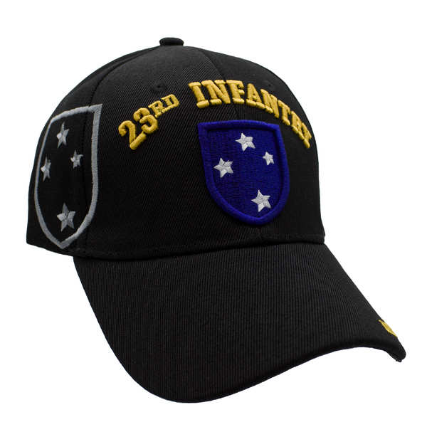 23rd Infantry Shadow CAP - Black