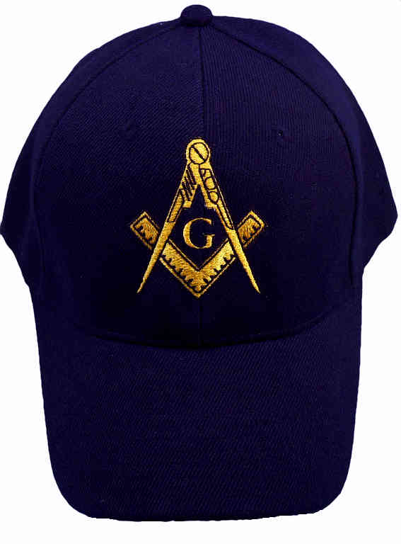 Masonic Logo Cap - Navy Blue