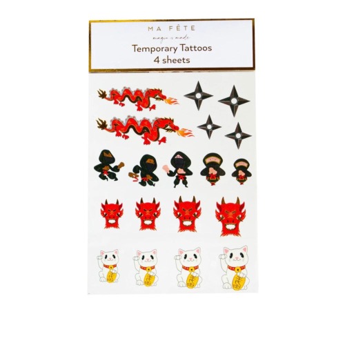 Ninja Temporary tattoos (4)