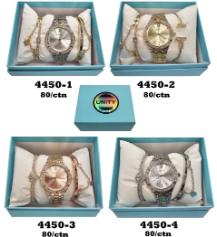 Elegant JEWELRY watch & 2 bangle bracelets