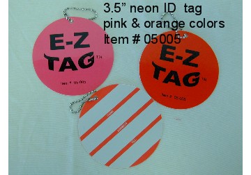 3.5'' Neon Tag