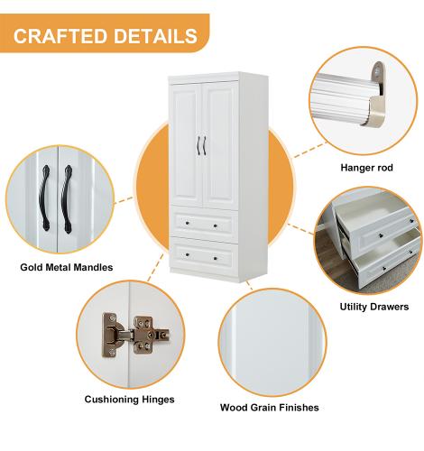 Armoire Wardrobe Cabinet