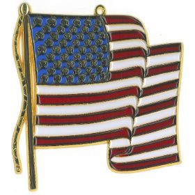 American Flag Suncatcher