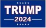 Trump 2024 Blue FLAG