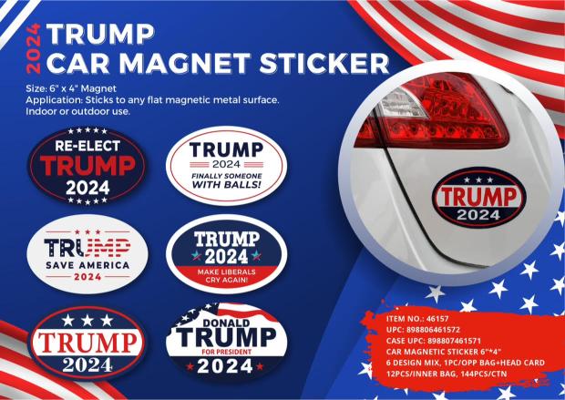 TRUMP Magnet Car STICKERS