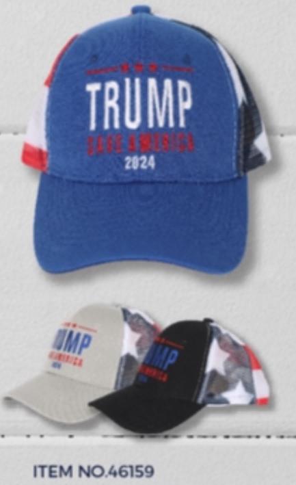 TRUMP 2024 Save America Mesh Back HAT