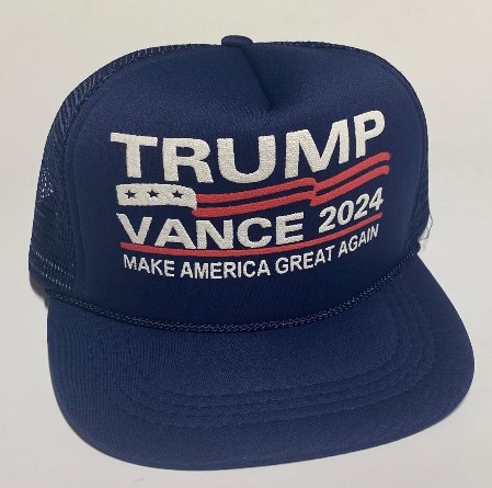 1 abTrumpVance 2024 Youth mesh HATs - navy blue