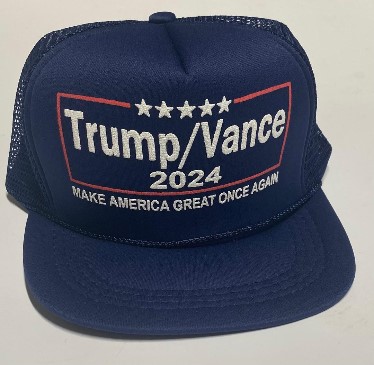 1 acTrump Vance 2024 Youth mesh HAT - navy blue