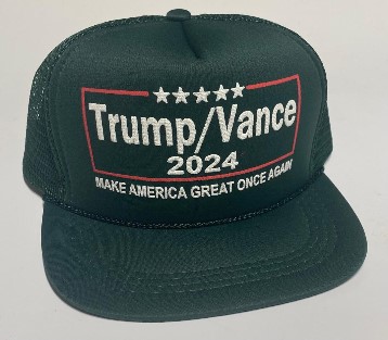 1 acTrump Vance 2024 Youth mesh HAT - dark green