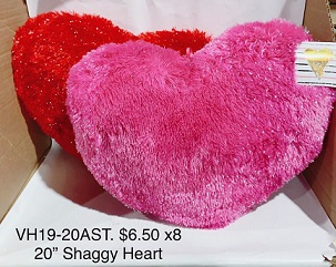 20'' Shaggy Heart