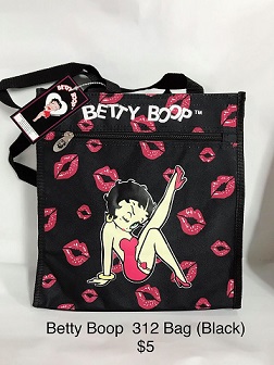 312 BAG-Betty Boop (Black)