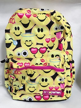 16'' Backpack- Emoji